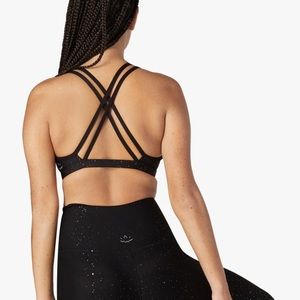 Like new beyond yoga alloy speckled bra size S